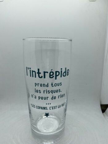 Lot de 4 verres à biere "Le Philosophe..." SJ – Image 3