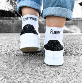 Chaussettes Blanches T36/40 Apero, coffee... – Image 4