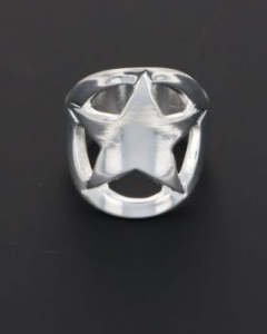 Bague Etoile Secret de Cuir