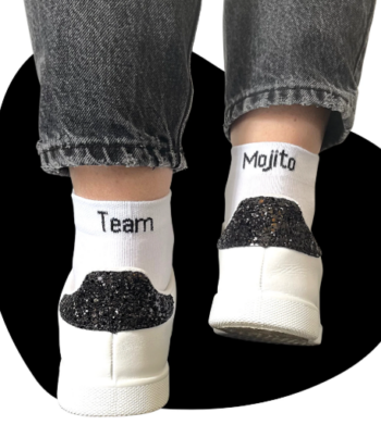 Chaussettes Blanches T36/40 Apero, coffee... – Image 2