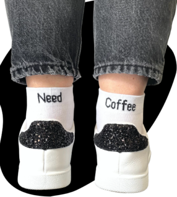 Chaussettes Blanches T36/40 Apero, coffee... – Image 5
