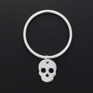 Jonc tete de mort Secret de Cuir