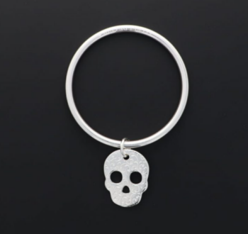 Jonc tete de mort Secret de Cuir