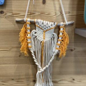 Décoration murale en Macramé