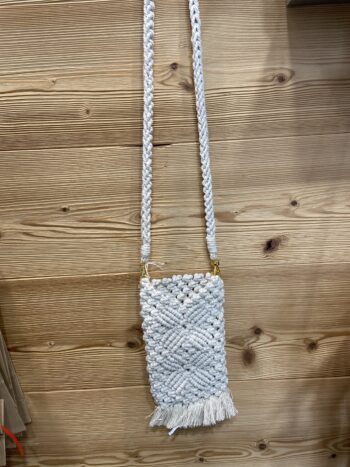 Pochette de téléphone en Macramé – Image 2
