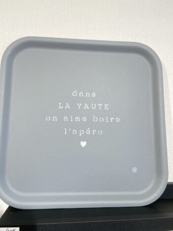 Plateau carré "La Yaute" Sophie JANIERE