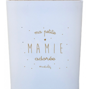 Bougie végétale "MAMIE ADOREE" Caramel MLILI