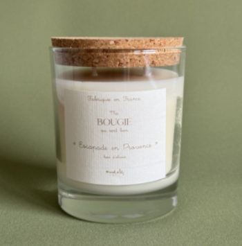 Bougie  cire végétale Mlili – Image 3